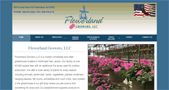 Desktop Screenshot of flowerlandgrowers.com